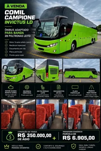 VENDO ÔNIBUS LD SUPER CONSERVADO
