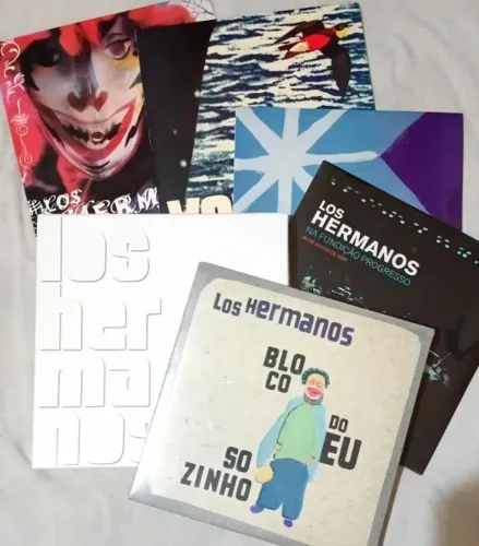 Vinil Box Los Hermanos 5 LPs (2 lacrados) Perfeito Estado