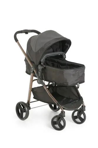 Carrinho Olympus Galzerano com bebê conforto