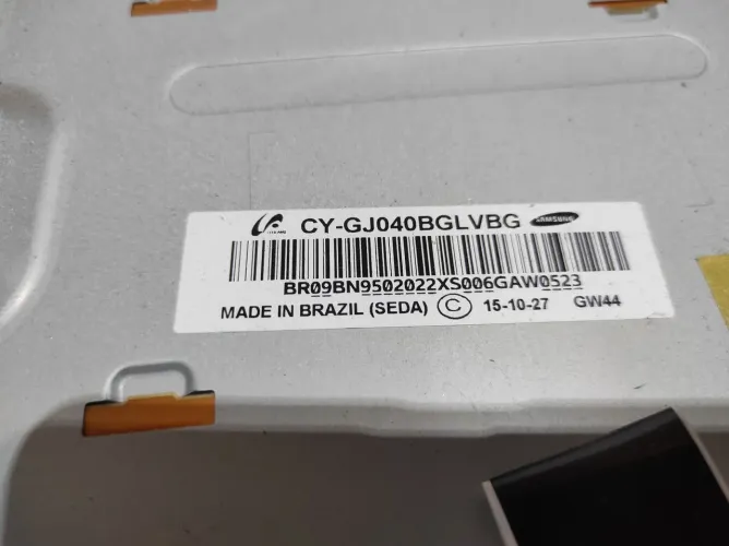 Tela Display 40UNJ5300AG Samsung