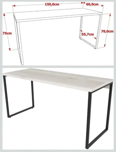 Mesa de escritório - industrial