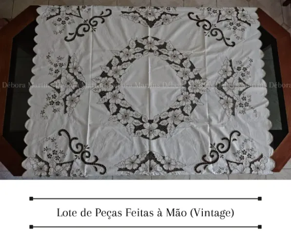 Lote de Peças Feitas à Mão (Vintage)