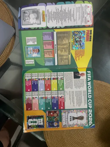ÁLBUM DE FIGURINHAS COPA DO MUNDO FALTANDO APENAS 29 FIGURINHAS PRA COMPLETR