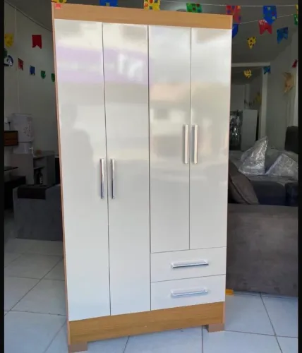 Guarda-roupa imperatriz 4p