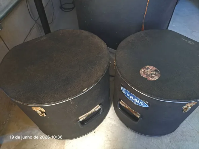 Estojo case de TOMS 13 E 14 PROFISSIONAL SOLIDO