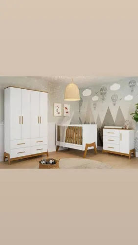 Quarto Infantil Completo 100% Mdf entrega gratuita