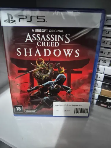 Assassins creed shadows ps5 lacrado