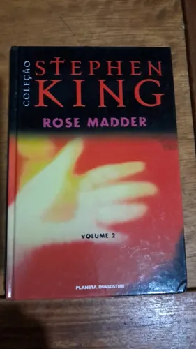 livro coleção stephen king rose madder vol. 2