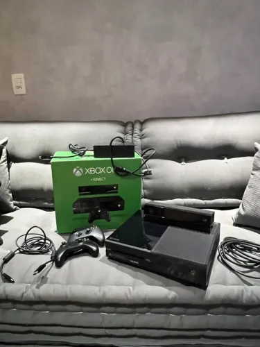 Xbox One + Kinect Usados, com caixa e outros