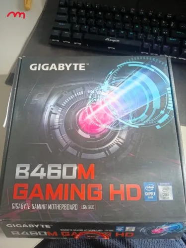 Placa-mãe B460M Gaming HD | Intel LGA 1200 | Pouco Usada