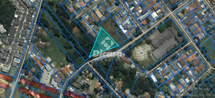 terreno com 1.927,57m2 na Barreirinha/Abranches.