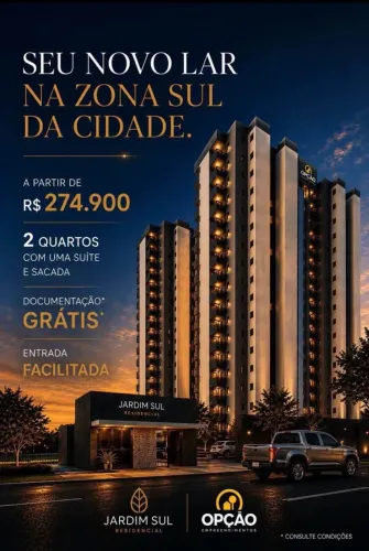 Apartamento na zona sul