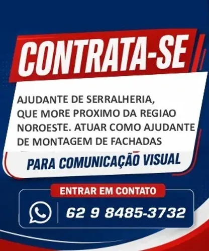 AJUDANTE DE SERALHERIA 