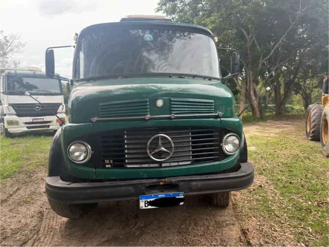 Mercedes Benz 1113 truck caçamba basculante motor 1620