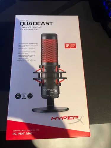 HyperX QuadCast original (HX-MICQC-BK)