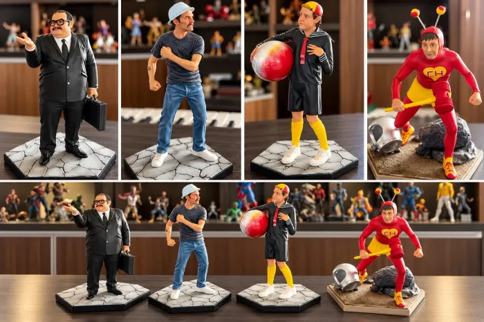 Turma do chaves- IRON STUDIOS 