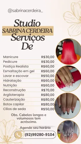 Sua beleza em primeiro lugar