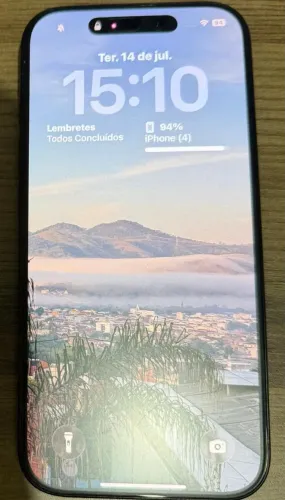 iPhone 16 pro, 128Gb, cor titâneo preto