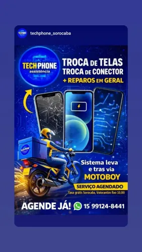 Seu celular quebrou? Chama a gente reparo na hora!!