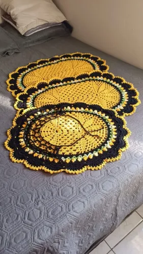Jogo de banheiro de croche?