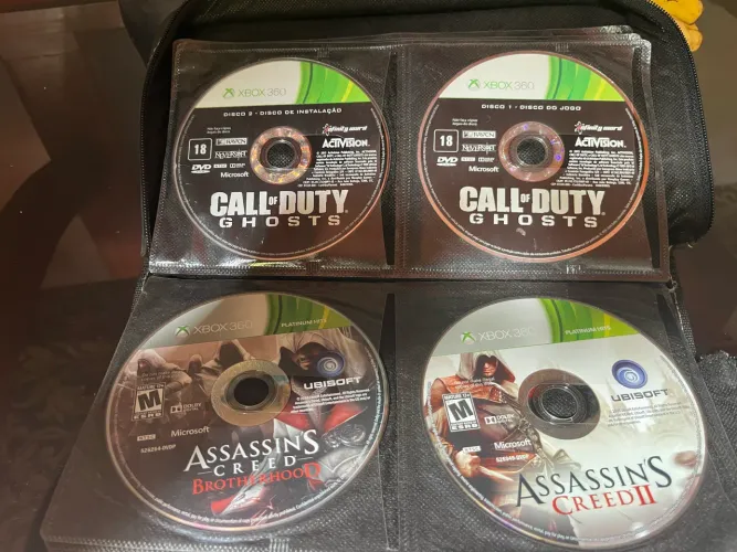 Vendo jogos originais de xbox 360