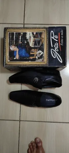 Sapato de couro