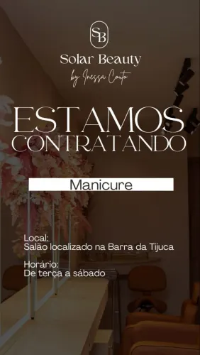 Manicure com experiência ( Barra da tijuca)