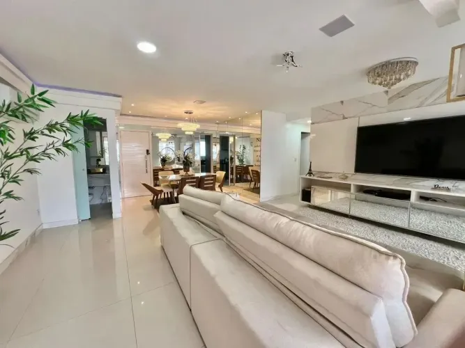 ."Piazza Colonna: Belíssimo Apartamento Andar Alto 140m² 3 Suítes 2 Vg BATISTA CAMPOS