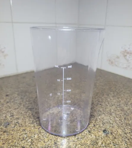 Copo dosador para mixer transparente 