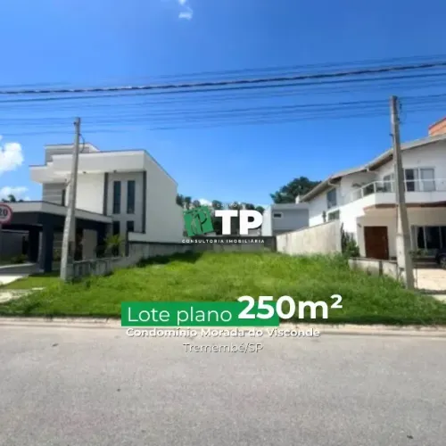 Lote à venda 250m² no Condomínio Morada do Visconde em Tremembé/SP