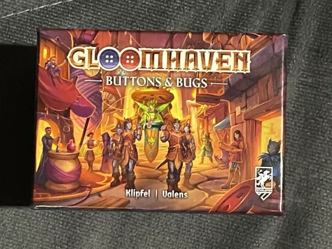 Jogo de Tabuleiro Gloomhaven Buttons & Bugs