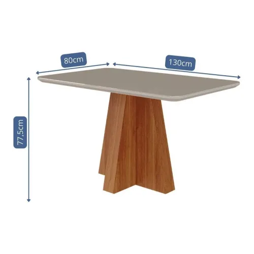 Mesa com tampo de vidro na promoção