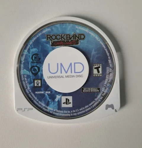 Jogo Rock Band Unplugged Original Para Psp
