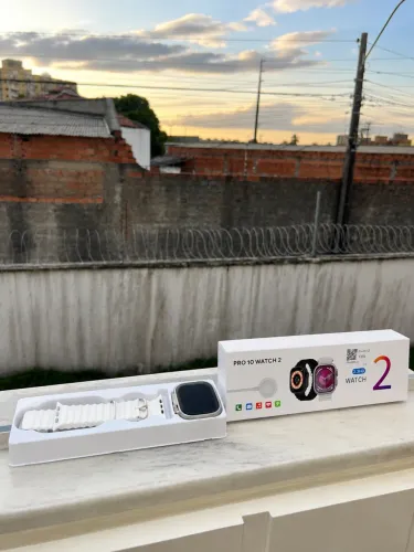 Smartwatch Pro 10 Watch 2 Novo na Caixa + Pulseira Extra