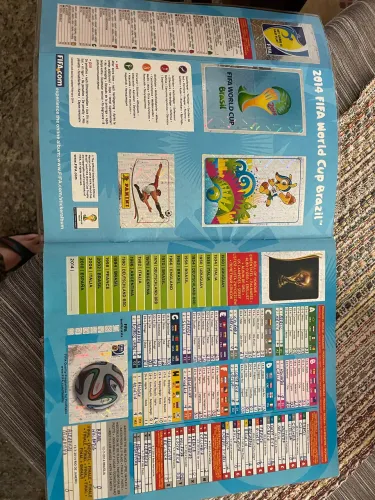 Álbum figurinhas Copa 2014 - Brasil