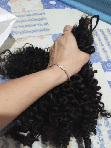 Cabelo cacheado natural
