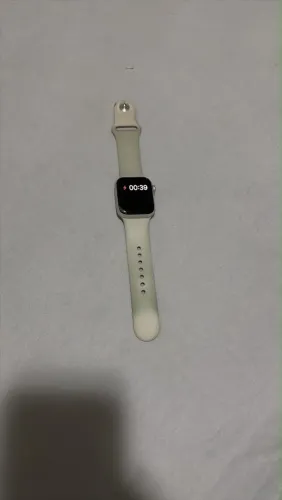Apple Watch Original - Prata com Pulseira Branca