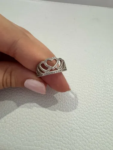 Anel Pandora Tiara do Amor tam 50
