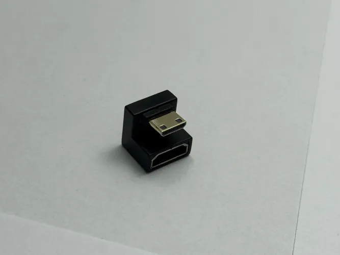 Adaptador Mini HDMI para HDMI 180°