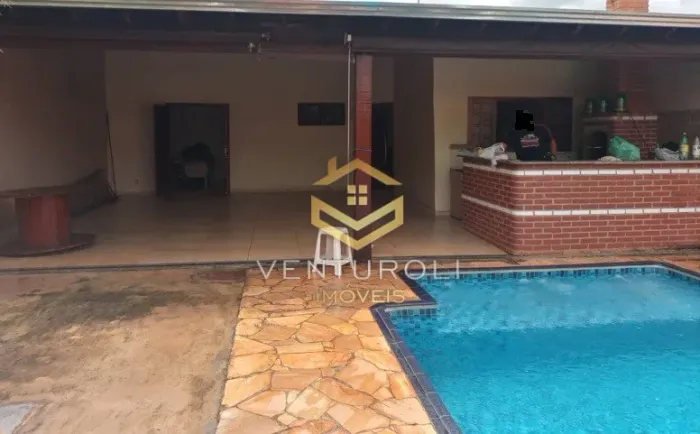 Casa com piscina, poço artesiano e ampla garagem no Vale do Igapó III Bauru
