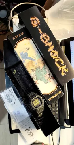 Relógio Casio G-Shock KING GX-56SLG-1DR Nunca Usado RARISSIMO modelo especial