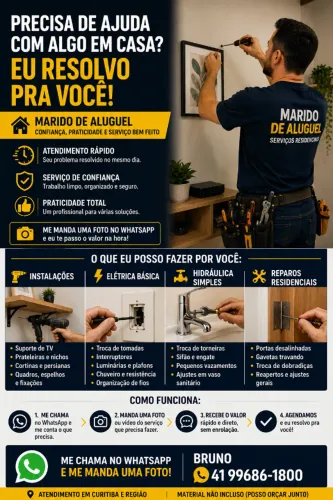 Resolve Pequenos Problemas da Casa no Mesmo Dia