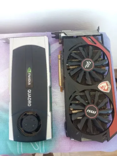 Placa de vídeo quadro 6000 (6GB DDR5)
