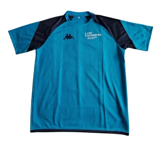 Camiseta Kappa FPF Academia Azul G Em Estado de Nova