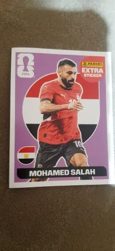 Figurinha extra sticker Salah