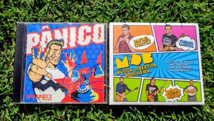 CDs Pânico e MDB Música Divertida Brasileira (lacrado)