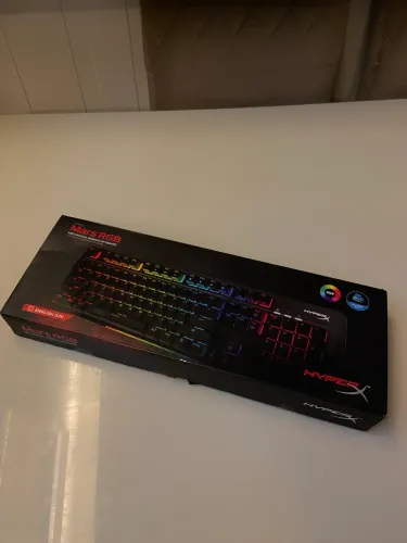 Teclado Gamer Mecânico HyperX Mars RGB - Usado