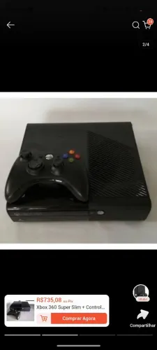 Xbox 360 com 40 jogos