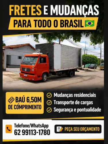 Caminhão de frete 