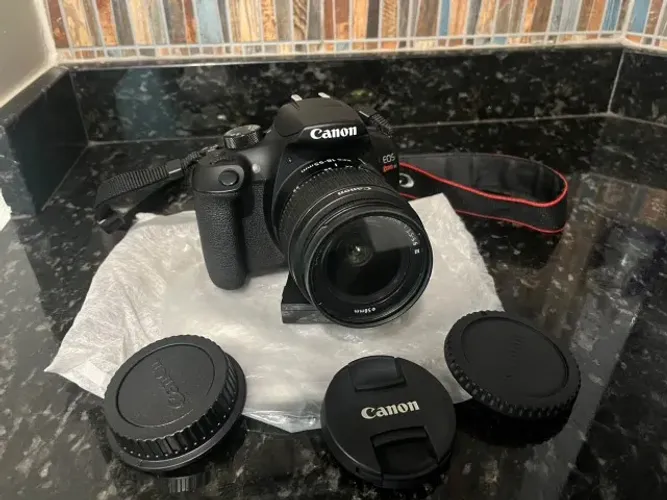 Câmera Digital Slr Canon Eos Rebel T6 Com Lente Ef-s + Flash
